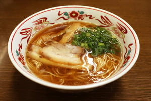 Ramen with Soy Sauce Soup