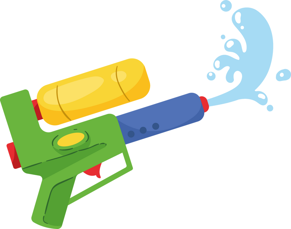 songkran water gun toy